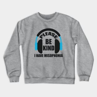 Misophonia Awareness Headphones Crewneck Sweatshirt
